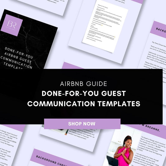 Done-for-You Airbnb Guest Communication Templates