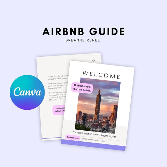 Airbnb Welcome Book/Guide For Guests
